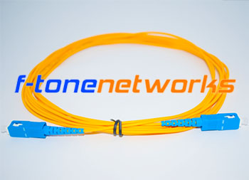 SC to SC, Multimode OM4 40Gb Fiber Patch Cord 50/125μm, Duplex